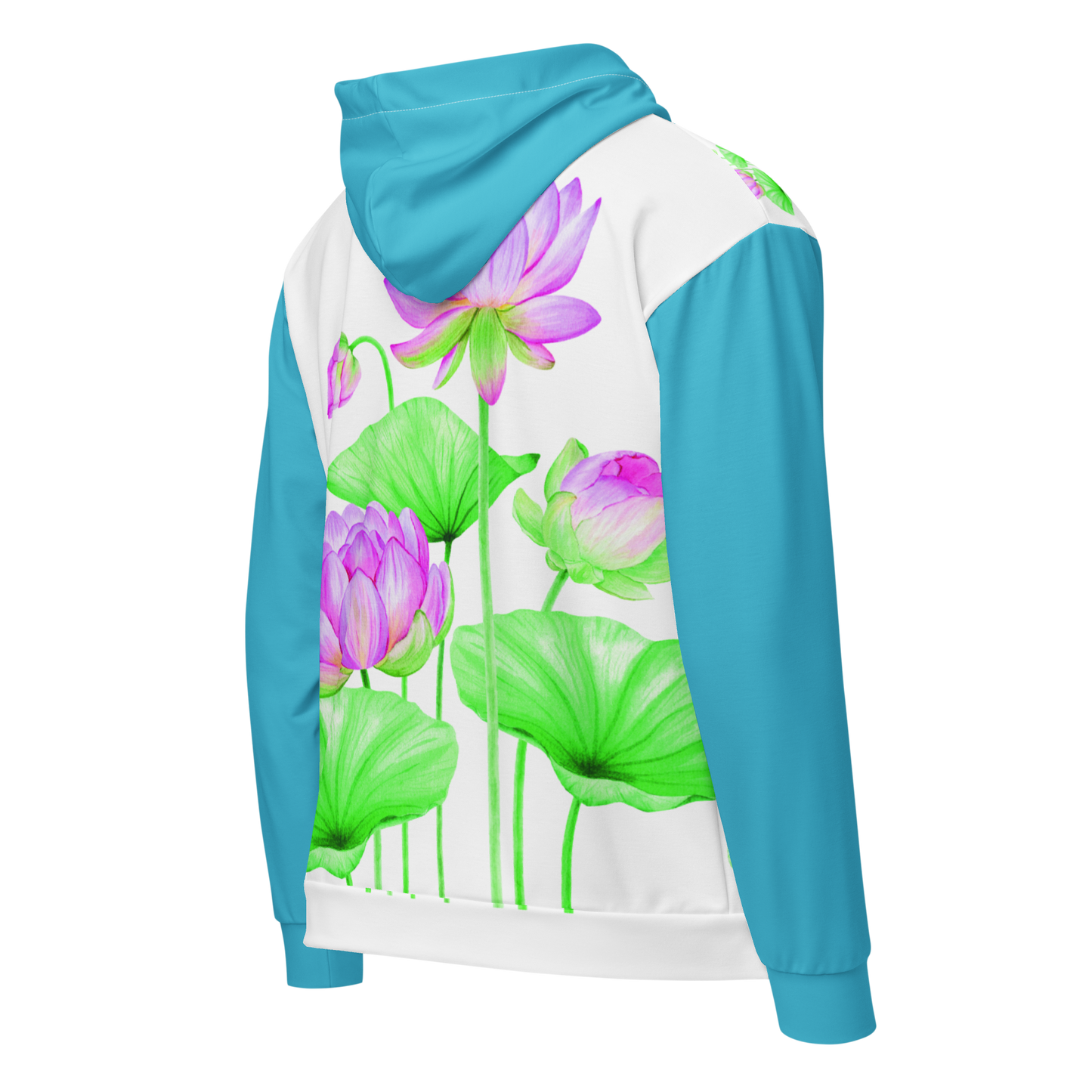 Lots of Lotus - Unisex zip hoodie